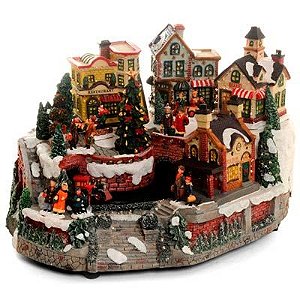 Vila com Trem (Cenários com Movimento)