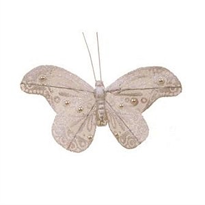 Borboleta Branco (Borboletas) - Jogo com 6 Peças