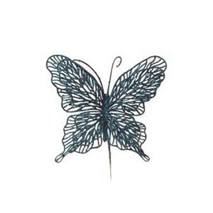 Borboleta Azul Claro (Borboletas)  - 12  Jogos com 6 Peças