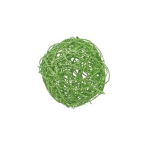Bola Rattan Verde Claro 15 cm (Rattan) - 12 Un