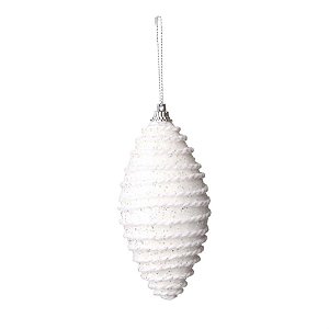 Enfeite Pino Branca (Enfeites) - 6 Peças