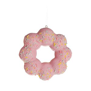 Enfeite Donut Gomos Rosa (Bakery) - 6 Un