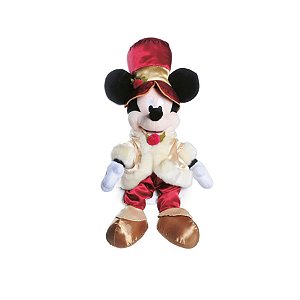 Mickey Vitoriana de Pelúcia Ouro e Vermelho 45 cm (Disney)