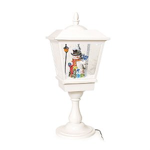 Poste para Mesa Boneco de Neve Branca 127V