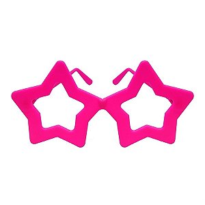 Óculos Colorido Estrelão - 10 Un