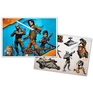 Kit Decorativo Cartonado Star Wars Rebels