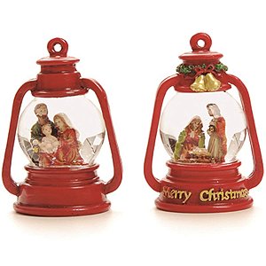 Globo Lamparina Presépio Vermelho (Globinhos de Água)