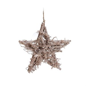 Estrela Chalé Natural Tamanho M (Chalé)