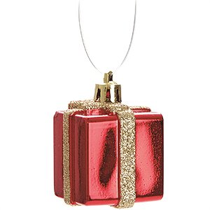 Linha Coordenada - Presente Dourado Vermelho e Ouro (5cm) 06 Un