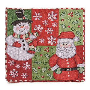 Leaving / Capa Para Almofada Vm / Vd Noel e Bn - Pct com 4 Un