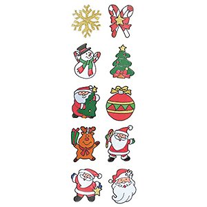 Adesivos Decorativos - Natalinos Sortidos Color - 1 Un