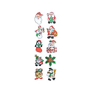 Adesivos Decorativos - Natalinos Sortidos Color - 10 un
