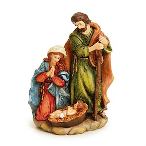 Sagrada Família de Resina Colorido (Sagrada Família)