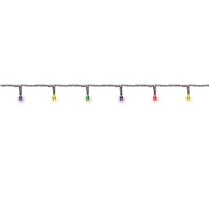 Pisca de Natal com 100 Leds-8F-Fio Verde Branca 220V (Cordões) - 1 Un