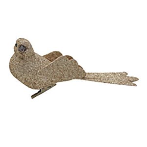 Pássaros - com Glitter Nude - JG com 3 un