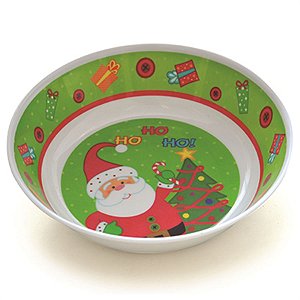 Melamina - Bowl Noel Vermelho/Branco/Verde (4x20cm) - 1 Un