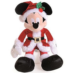 Disney - Pelúcia Mickey de Papai Noel (30cm)