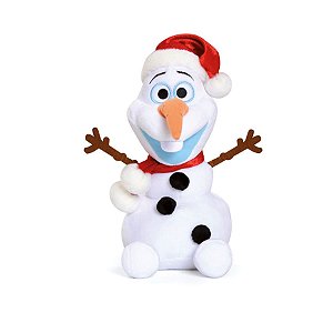 Natal Disney - Olaf em Pelúcia Branco 25cm