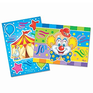 Kit Decorativo Cartonado Palhaço Jujuba