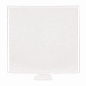 Base Laminada Quadrada Branco Fosco 08x08cm 20 Un