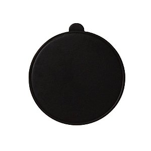Base Laminada Redonda Preto Fosco 10cm 20 Un