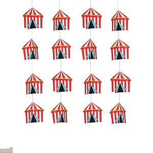 Circus - Cortina Decorativa 3D 04 Un