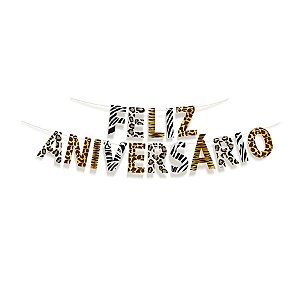 Safari - Faixa Feliz Aniversário