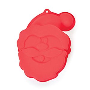 Kitchenware - Forma de Silicone Noel Vermelho - 3 un