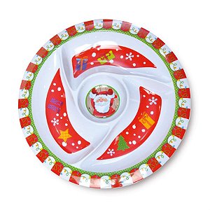 Petisqueira com Noel Vermelho e Verde (HaPPy Hour)