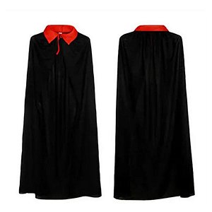Capa de Vampiro ADULTO - Festa Halloween