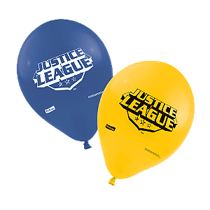 Festa Liga da Justiça - Balão Nova Liga da Justiça - 25 Un