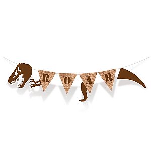 Festa Dinossauros - Faixa Decorativa Roar