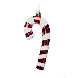 Enfeite para Pendurar Bengala Vermelho - 4 Un