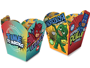 Festa PJ Masks - Cachepô Médio PJ Masks - 4 Un