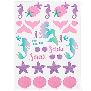 Festa Sereia - Transfer para Superfície (15x20cm) - 2 Cartelas
