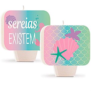 Festa Sereia - Vela Plana Dupla Face