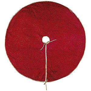 Saia para Árvore de Natal - Arabesco (120cm) Vermelho