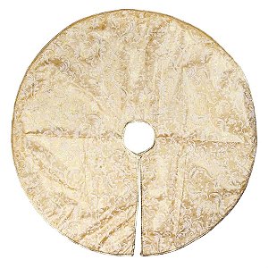 Saia com Folhas Ouro 120cm