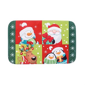 Beneco de Neve, Rena, Noel e Pinguins Colorido (Tapetes Natalinos)