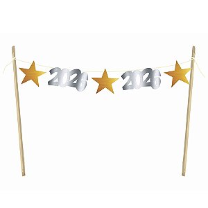 Enfeite Varalzinho no Palito - Reveillon 2026