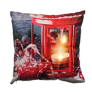 Almofada Lanterna de Led Vermelho