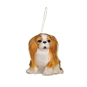 Natal Pet - Cachorro Cocker Branco e Bege Tamanho M - 1 Un