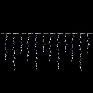 Cascata com 200 Leds Branco Cordão Incolor 70x3,40m 220V