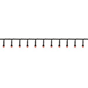 Pisca Pisca com 100 Leds Vermelho 8 Funções Cordão Verde 2,50m 120V