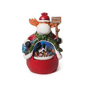 Corpo Rena Merry Christmas Colorido (Bibelots Musicais)