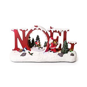 Decorativo Noel Vermelho e Branca 3AA