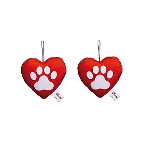 Natal Pet - Enfeite para Pendurar - Coração com Pata - 1 Un