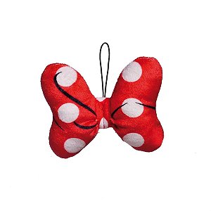 Natal Disney - Enfeite para Pendurar - Laço Minnie 10cm - 2 Un