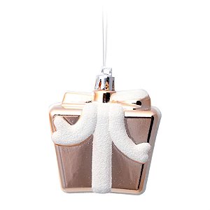 Enfeite para Pendurar - Presente Rosê Gold (Enfeites) - 3 Peças