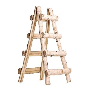 Escada Decorativa Chaléa Marrom Tamanho M